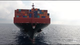 Timelapse HapagLloyd and UASC betterunited on the World Ocean  HapagLloyd [upl. by Mafala]