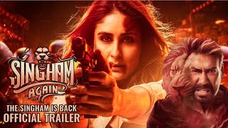 SINGHAM AGAIN  OFFICIAL TRAILER  AjayRanveerAkshayArjunKareenaDeepika Rohit Shetty  Film [upl. by Elimac]