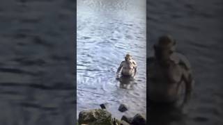 MrPaddyconroy Paddy conroy bathing in the river hahaha funnyviral [upl. by Oisorbma699]