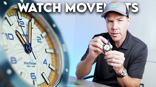 WATCH MOVEMENTS EXPLAINED  Quartz vs Mechanical [upl. by Nitsuga]