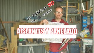 🥵Puedes N🚫 utilizar kaiflex🥶Materiales aislantes y panelado [upl. by Cordey]