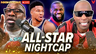 Unc amp Ocho react to NBA AllStar Weekend East vs West Steph Curry vs Sabrina Ionescu  Nightcap [upl. by Ttegirb]