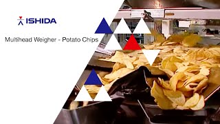 Ishida Multihead Weigher Application Potato Chips and Extruded Snacks [upl. by Norha]