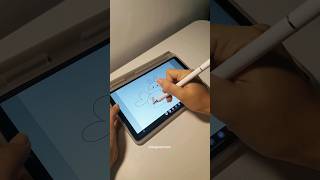 samsung Tab A9 with alternative pen stylus  draw with me🐰 [upl. by Yecrad]