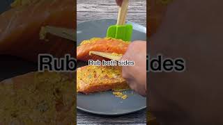 Air Fryer Salmon recipe in 10 minutes shorts [upl. by Eeldivad290]