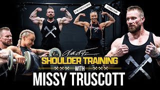 Shoulder Training with Missy Truscott  Seth Feroce [upl. by Aihsekal]