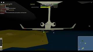 Cessna Citation X Landing at Al Najaf roadto100subs [upl. by Arhas]