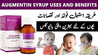 Augmentin Syrup Uses in Children  How to use CoAmoxiclav  Augmentin Syrup 156  DS  BD [upl. by Cutler475]