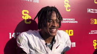 USC DB Jaylin Smith  LSU week [upl. by Admana379]