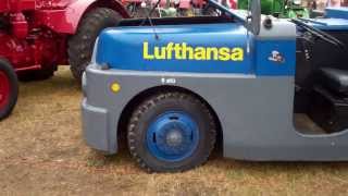 Deutz V12 aircraft tow truck  Panningen 2013 HMT IHF [upl. by Epifano]