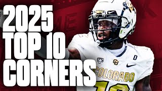 Top 10 Cornerbacks In The 2025 NFL Draft [upl. by Brietta]