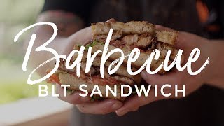 Yoder Smokers YS640s Barbecue Pork Belly BLT Sandwich [upl. by Sexton]