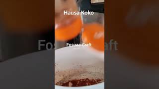 Lets make African vegan breakfast Hausa Koko vegan breakfast hausakoko shorts ghanafood [upl. by Netnert]