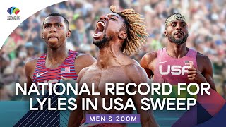 Mens 200m Final  World Athletics Championships Oregon 2022 [upl. by Aleicarg]