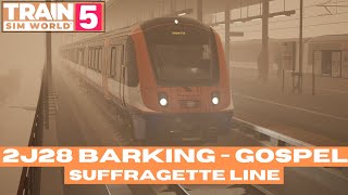 2J28 Barking To Gospel Oak Train Sim World 5 GOBLIN Line [upl. by Ninnetta801]