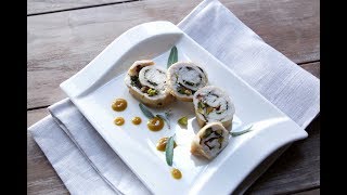 Pechuga de pavo rellena de pistachos y salvia recetasfácilesELLE  Elle España [upl. by Moneta]