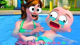 Cocomelon Swimming Song Funny Laughing and Cute Facial Expressions [upl. by Eanal]