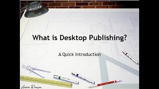 What is Desktop Publishing  What is DTP means  DTP Examples History and Working [upl. by Mell170]