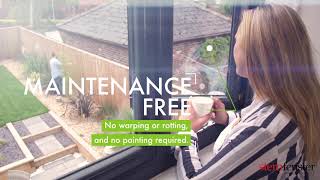 UPVC Styleline Flush Sash Windows I Maintenance Free [upl. by Yrek]