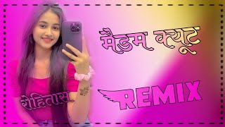 ❇️♨️ MADAM CUTE  HARYANVI DJ REMIX SONG [upl. by Esina]