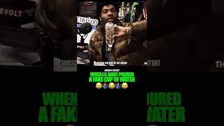 Lil Baby really poured a fake cup of water 😭🤷🏽‍♂️💯 lilbaby hiphop rapper [upl. by O'Conner]