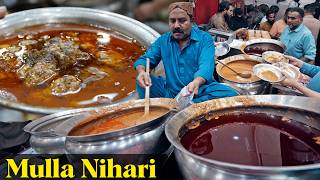 Mulla Nihari pe Pehli Sehri  Ramzan Night in Karachi PIB Colony  Street Food of Pakistan [upl. by Glorianna578]