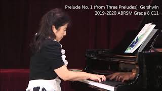 ABRSM Piano 20192020 Grade 8 C11 C11 Gershwin Prelude No1 by Dr Cheng Wai [upl. by Refotsirhc596]