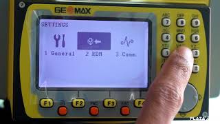 Operasional dan cara penggunaan Total Station Geomax Zoom 20 Pro [upl. by Mattias]