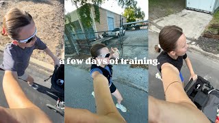 A Few Days of Training Vlog  marathon prep 7 months postpartum [upl. by Sesylu99]