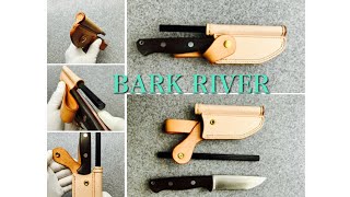 BarkRiverKnives ブラボー1 CPM3V のレザーケース [upl. by Hyrup]