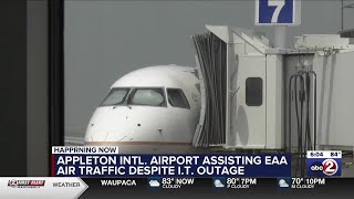 Appleton International Airport lending a hand to EAA for air traffic control [upl. by Alah]