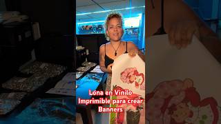 Lona en Vinilo Imprimible para Banners [upl. by Elinore]