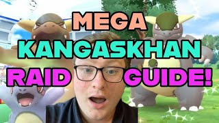 I GOT THE SHINY MEGA KANGASKHAN Raid Guide [upl. by Aneehsirk]