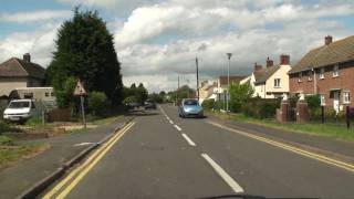 Southoe Cambridgeshire  driving in from the A1 [upl. by Kela]