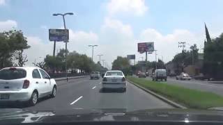 【Mexico city Driving】Perisur→Av Tlalpan→Rio Churubusco→Aeropueruto [upl. by Anertak]