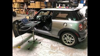 ECU Flashing the Mini Cooper S 16L Turbo with VRTuned [upl. by Nonnahs54]