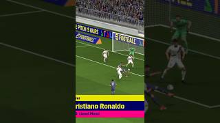 Excellent controlled shot by Ronaldo 💀💀 ronaldo goal assist by Leo Messi 😈 [upl. by Chester]