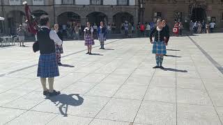 Actuación Elizabeth Gollan Highland Dancers Festival Intercéltico de Avilés 2024 [upl. by Apfelstadt85]