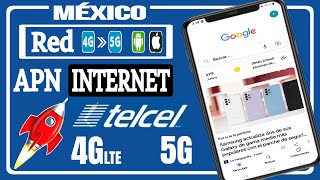 La Solución garantizada Configurar INTERNET APN 4GLTE 5G TELCEL en México 2024 [upl. by Basia]