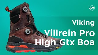 Ботинки Viking Villrein Pro High Gtx Boa Обзор [upl. by Cherian]