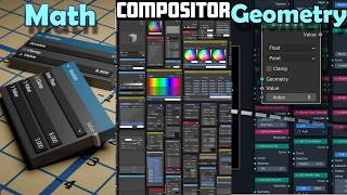 EVERY Node in Blender Explained Material Geometry Compositor Math etc [upl. by Beckerman]