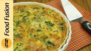 Chicken Quiche Recipe By Food Fusion [upl. by Minoru490]