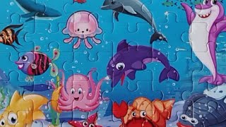 Underwater world puzzle farm life puzzle and mermaid puzzle puzzlegames [upl. by Sucam605]