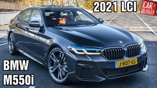 INSIDE the NEW BMW M550i xDrive LCI 2021  Interior Exterior DETAIL w Exhaust REVS PART 22 [upl. by Nnybor]