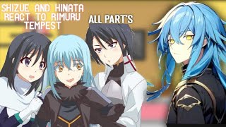 Shizue And Hinata React To Rimuru Tempestリムル・テンペスト  All Part [upl. by Alba]