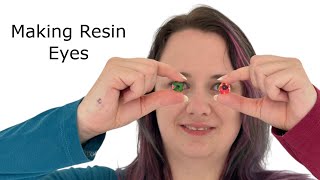 Creating Mesmerizing Resin Eyes A Stepbystep Tutorial  UV Resin Craft [upl. by Ecinna130]