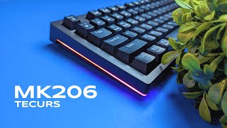 TECURS MK206 Keyboard  Review [upl. by Docila]