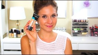 Loreal Infallible Pro Glow Foundation First Impression Review and Demo [upl. by Rachele]