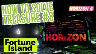 Forza Horizon 4 Fortune Island  How to Solve Treasure 8 [upl. by Jarlathus]