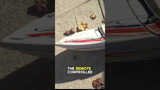 Remote Control Boat and Truck Boat Ramp Takeover fishingequipment rcboat shorts [upl. by Icken]